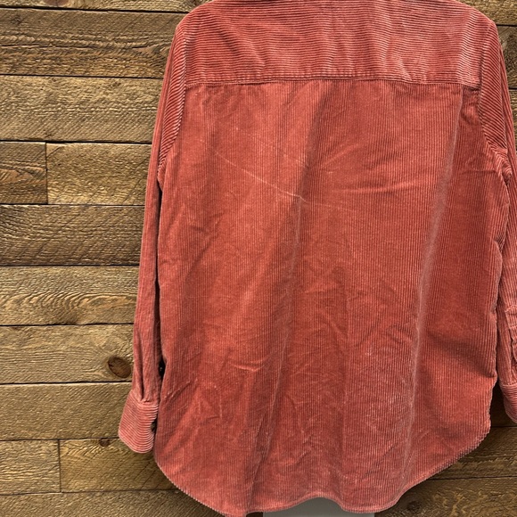 ✨ Madewell Corduroy Button-Down Shirt Jacket (Do Well Collection) – Size Small - Picture 9 of 12